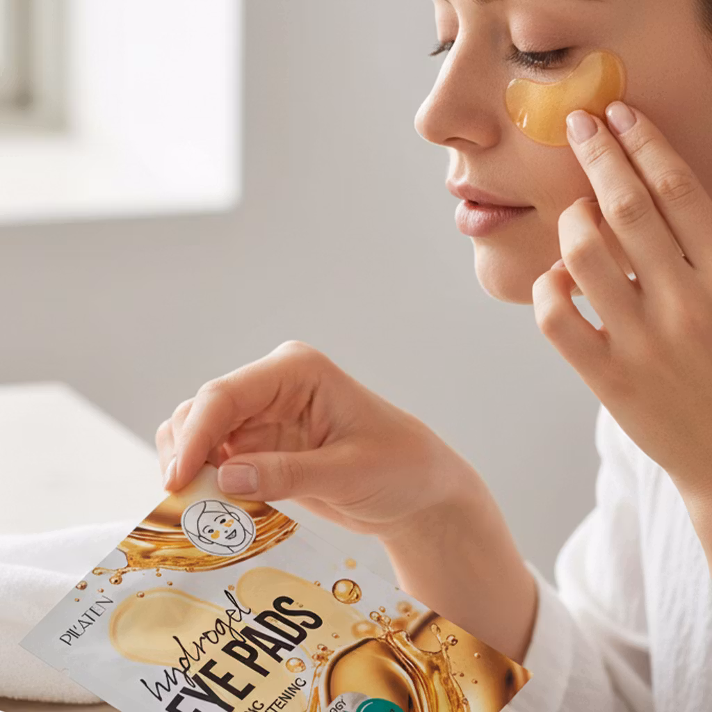 Guldplåster Hydrogel Eye Pads med Kollagen & Koloidalt Guld (15 par)