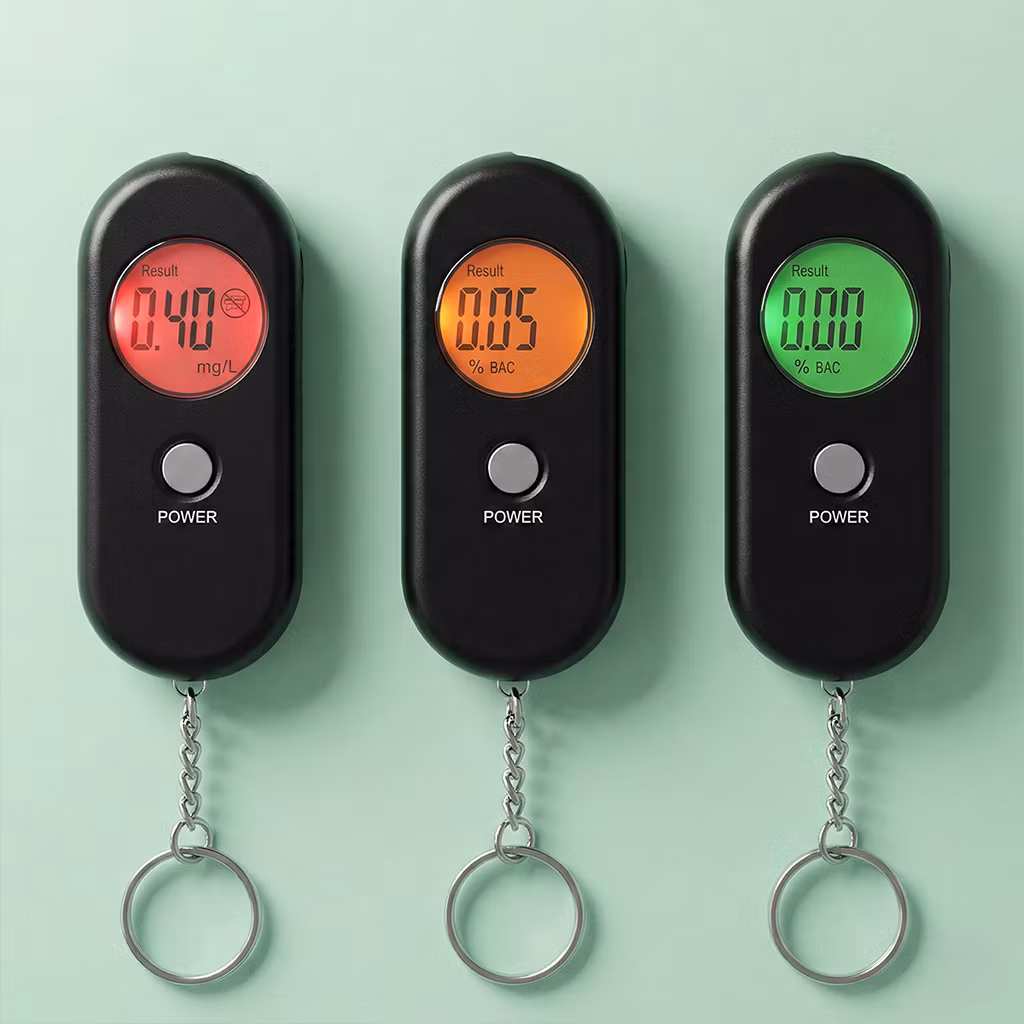 Digital alkoholmätare (alkotestare)