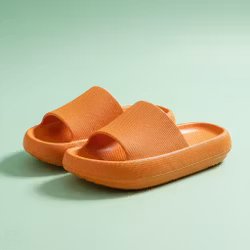 Supermjuka tofflor (orange)