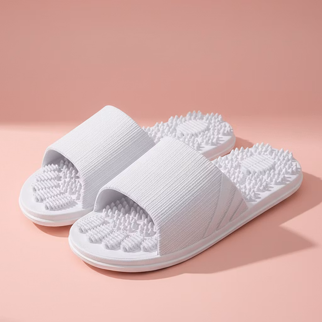 Fotmassagetofflor (grå)