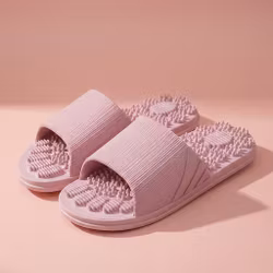 Rosa tofflor (massagepunkter)