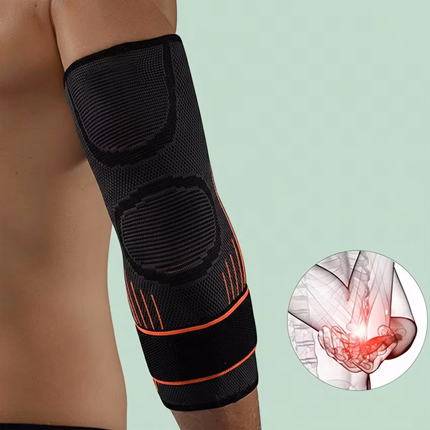 Armbågsstöd med spänne