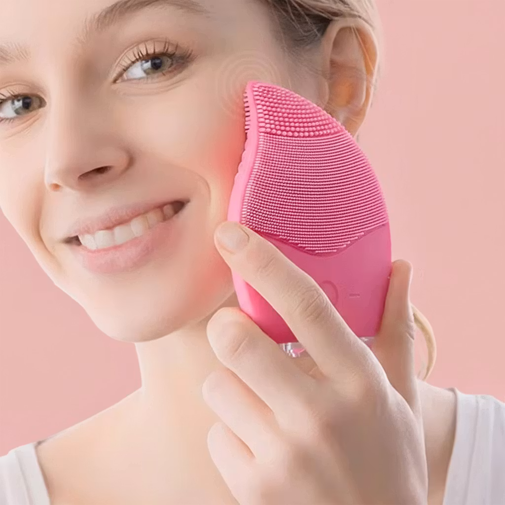 Vibrerande ansiktsrengöring