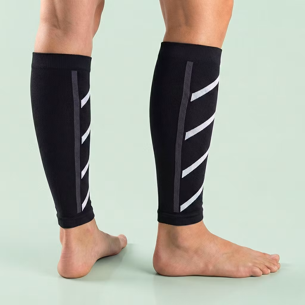 Stödstrumpor vader (svart)