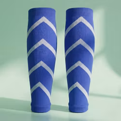 Stödstrumpor vader (Blå)