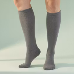 Stödstrumpor grå