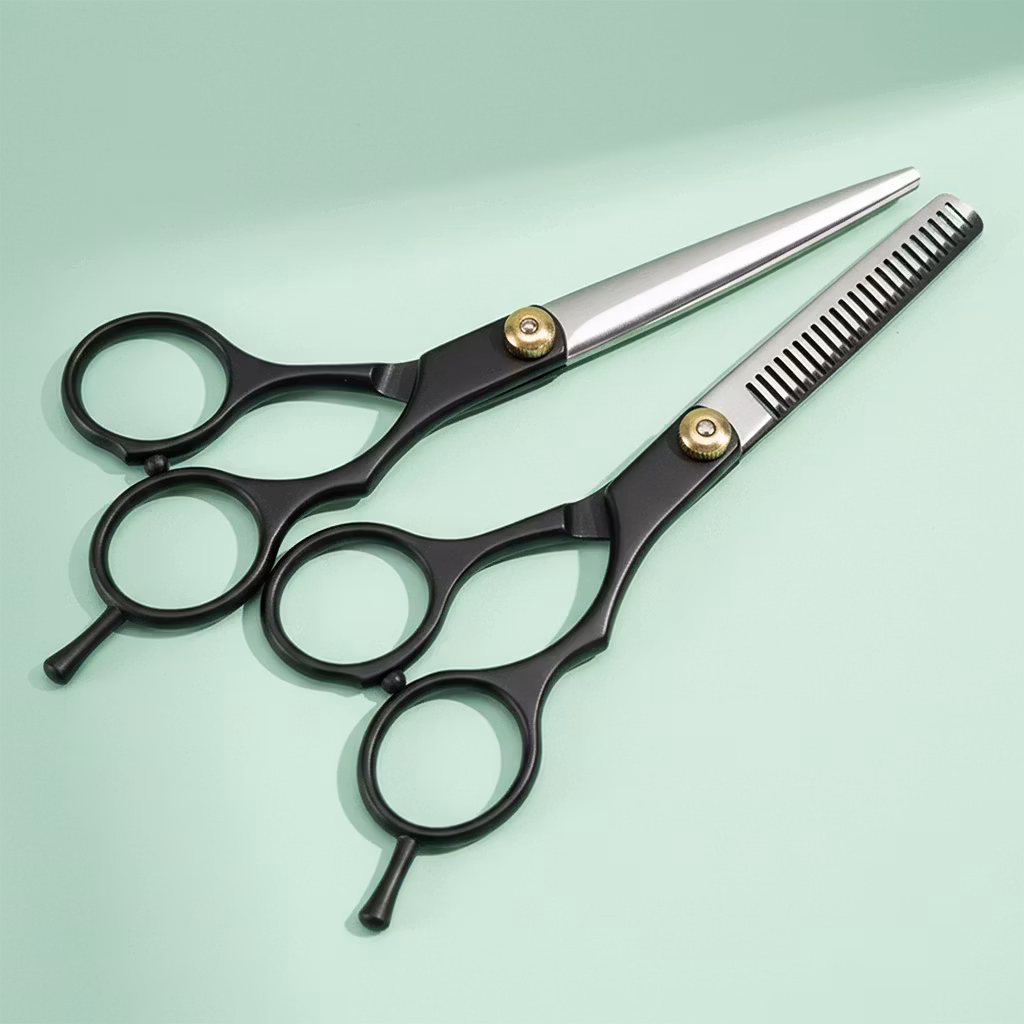 Frisörsaxar basic (svart 2st)