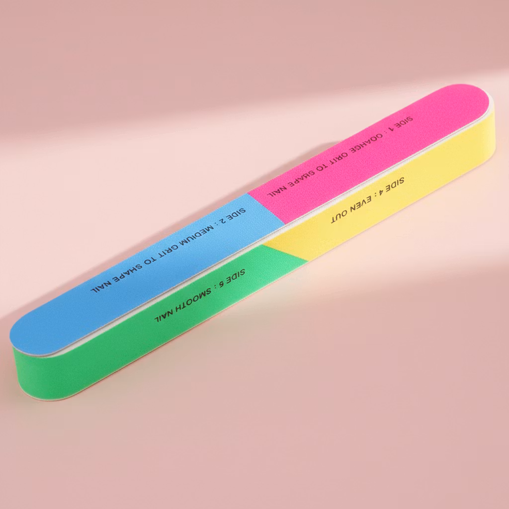 Nagelfil med 7 slipytor