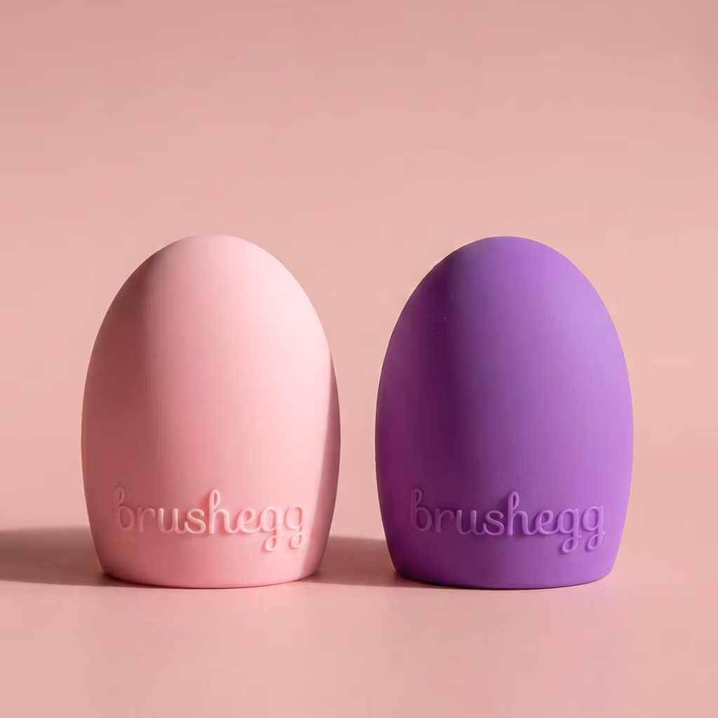Brushegg - rengör sminkborstar