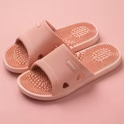 Mjuka Zonterapi-tofflor Rosa