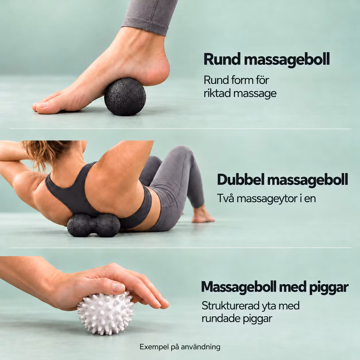 Massagebollar (Paket)
