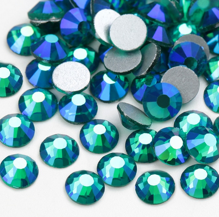 Green zircon AB