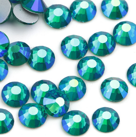 Green zircon AB