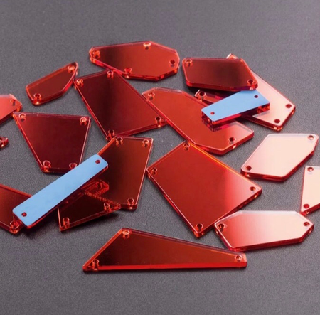 Akrylspeglar set red