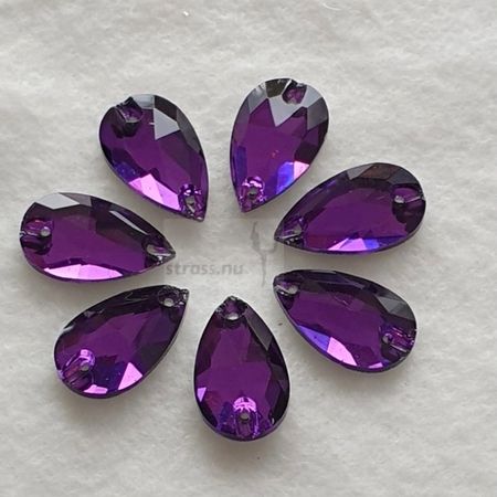 Sy-på sten droppe, standard, Dark Amethyst