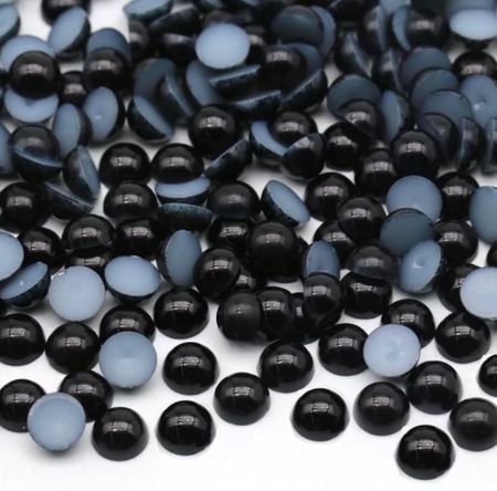 Halvpärlor Black