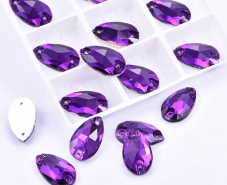 Sy-på sten droppe, premium, Dark purple