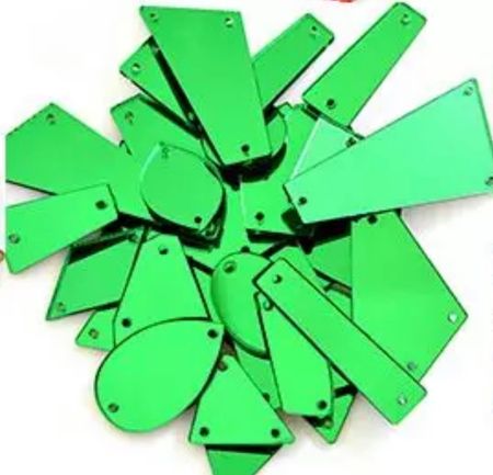 Akrylspeglar set Emerald