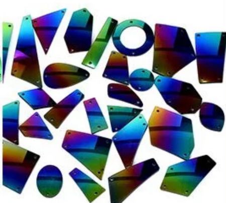 Akrylspeglar Set Rainbow (obs 20 st)