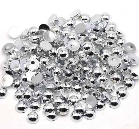 Halvpärlor Silver