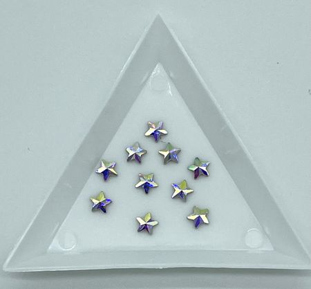 Star. 5mm crystal ab. 50st