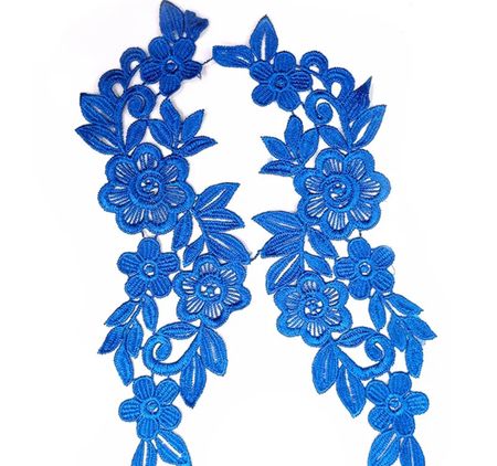 Spetsapplikation (2st) Blue