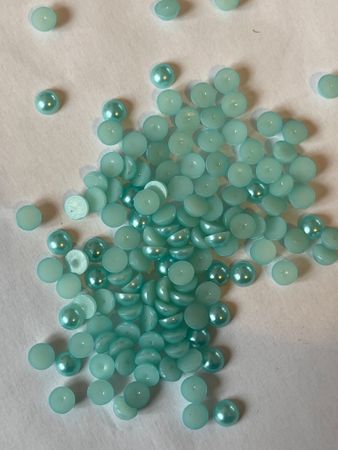 Halvpärlor Aquamarine