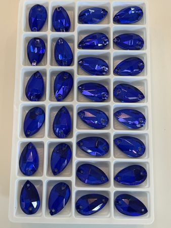 Sy-på sten droppe, standard, Sapphire
