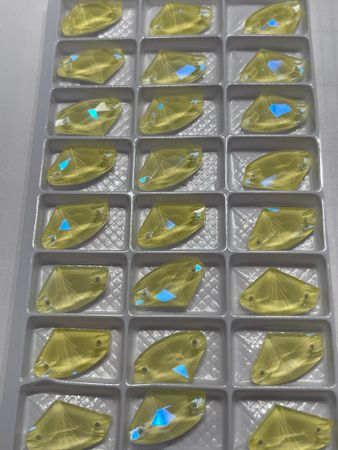 Sy-på sten Galactic, premium, Neon Citrine ab