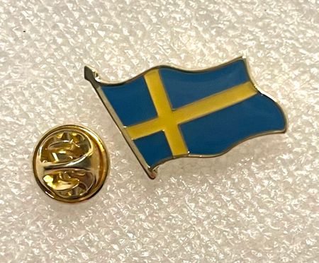 Sverigeflagga pin