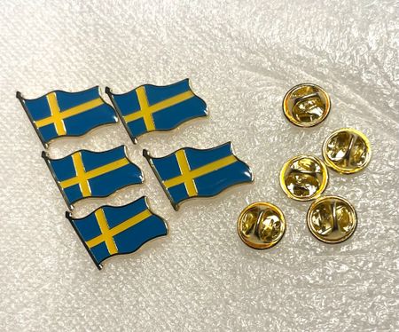 Sverigeflagga pin