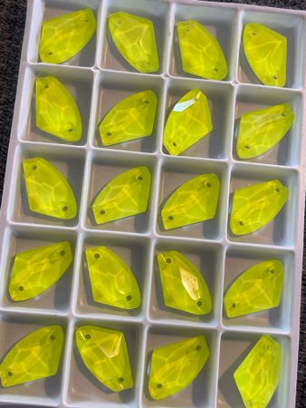 Sy-på sten Galactic, premium, Neon Citrine