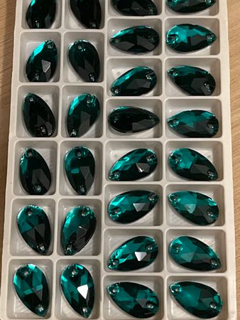 Sy-på sten droppe, standard, Green Zircon