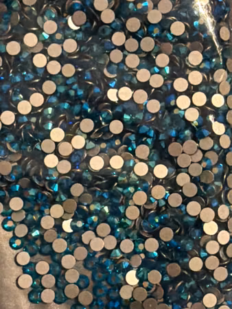 Fyndvara Blå/grön strass ss16