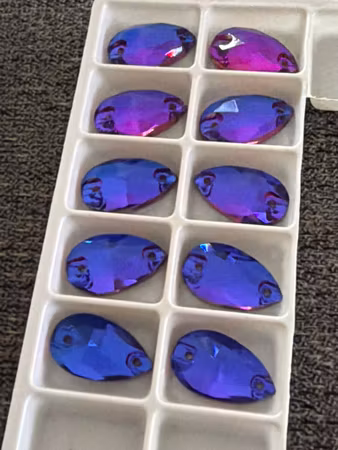 Fyndvara 10st 11x18 purple velvet. Sista exen