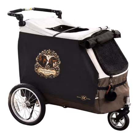Strollerskydd med personligt tryck till stroller Large + 4 hjuls