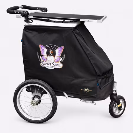 Strollerskydd med personligt tryck till stroller Medium