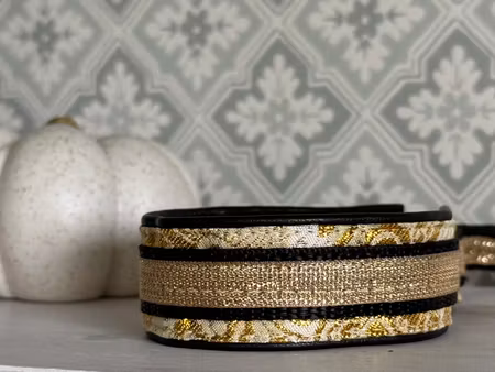 Exclusive Dogcollars Guld   - guld
