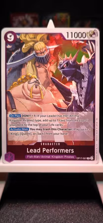 Lead Performers | OP17-081 | Purple Rare | Animal Kingdom Pirates