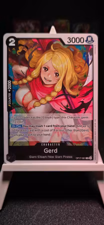 Gerd | OP17-081 | Black Rare | Giant/Elbaph/New Giant Pirates