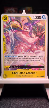 Charlotte Cracker | OP17-104 | Yellow UC/C | Big Mom Pirates