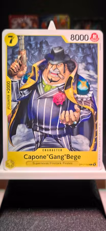 Capone Gang Bege  | OP17-104 | Yellow UC/C | Supernovas/Firetank Pirates