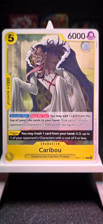 Caribou | OP17-101 | Yellow UC/C | Supernovas/Caribou Pirates