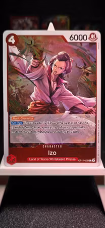 Izo | OP17-003 | Red Rare | Whitebeard Pirates