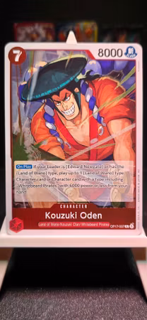 Kouzuki Oden | OP17-007 | Red Rare | Land of Wano/Whitebeard Pirates