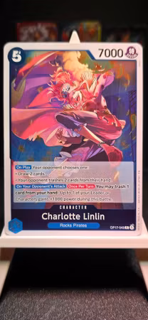 Charlotte Linlin | OP17-049 | Blue Rare | Rocks Pirates