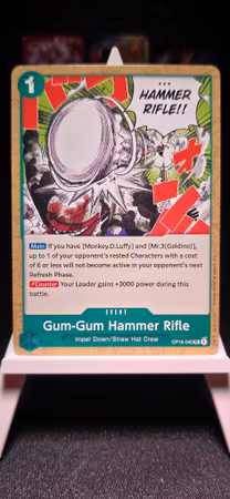 Gum-Gum Hammer Rifle | OP16-040 | Green Event | Impel Down/Straw Hat Crew