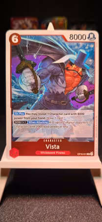 Vista  | OP16-011 | Red Rare | Whitebeard Pirates