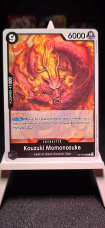 Kouzuki Momonsuke | OP16-085 | Black Rare | Land of Wano/Kouzuki Clan