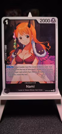 Nami | OP16-091 | Black Rare | Land of Wano/Straw Hat Crew